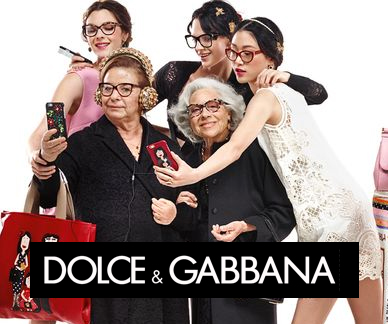 Dolce and Gabbana glasses on models