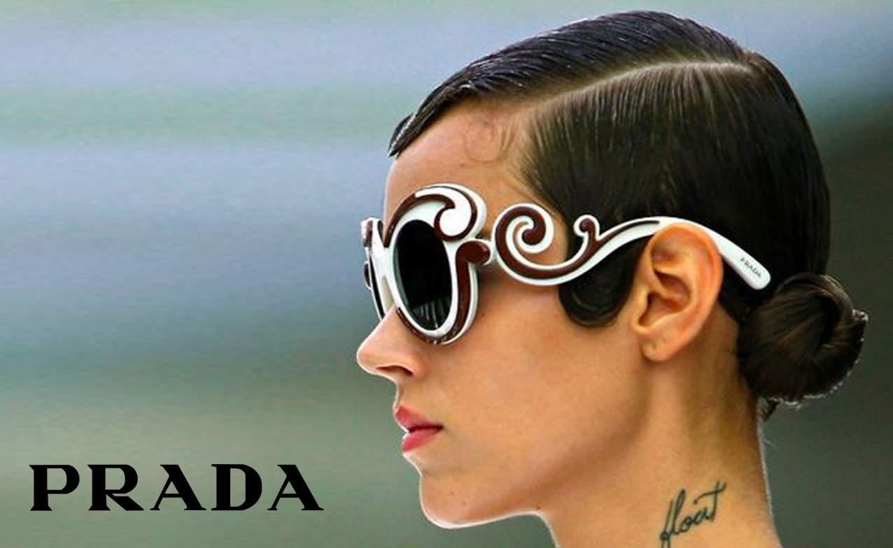 Prada™ Snow Goggle PS 07VS Shield Sunglasses