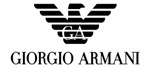 Giorgio Armani glasses logo